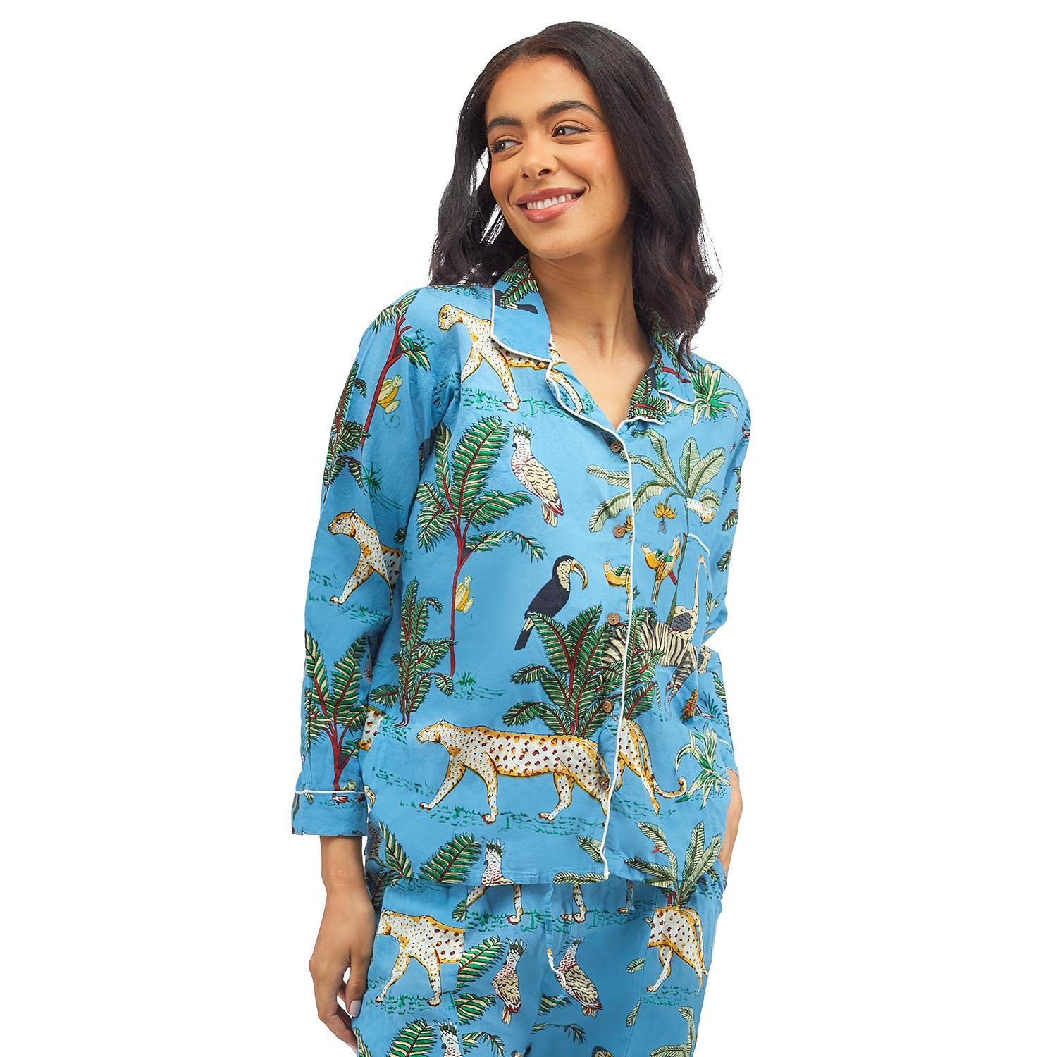 Happy Tropical Island Pajamas