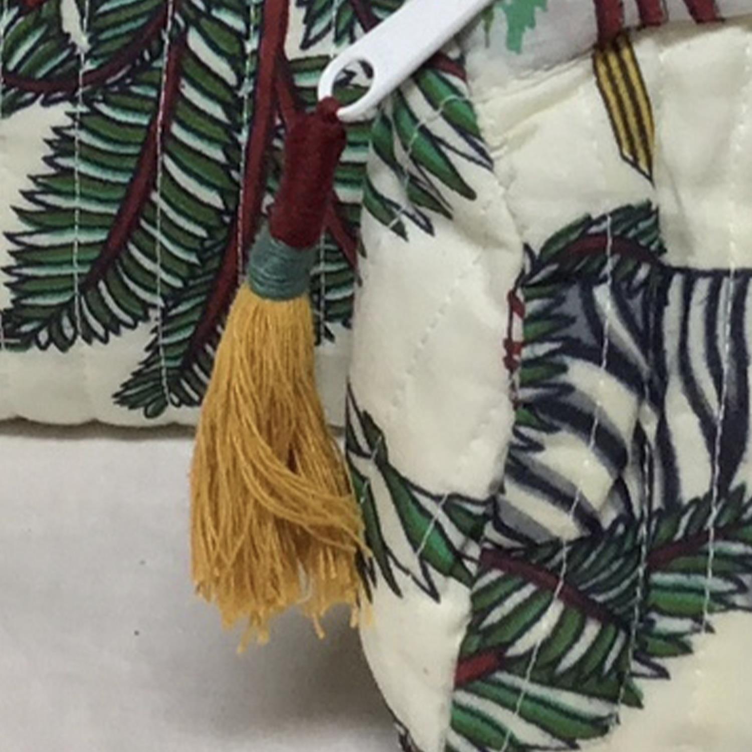 Tropical Block Print Bags