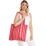 Quilted Reversible Tote Bag