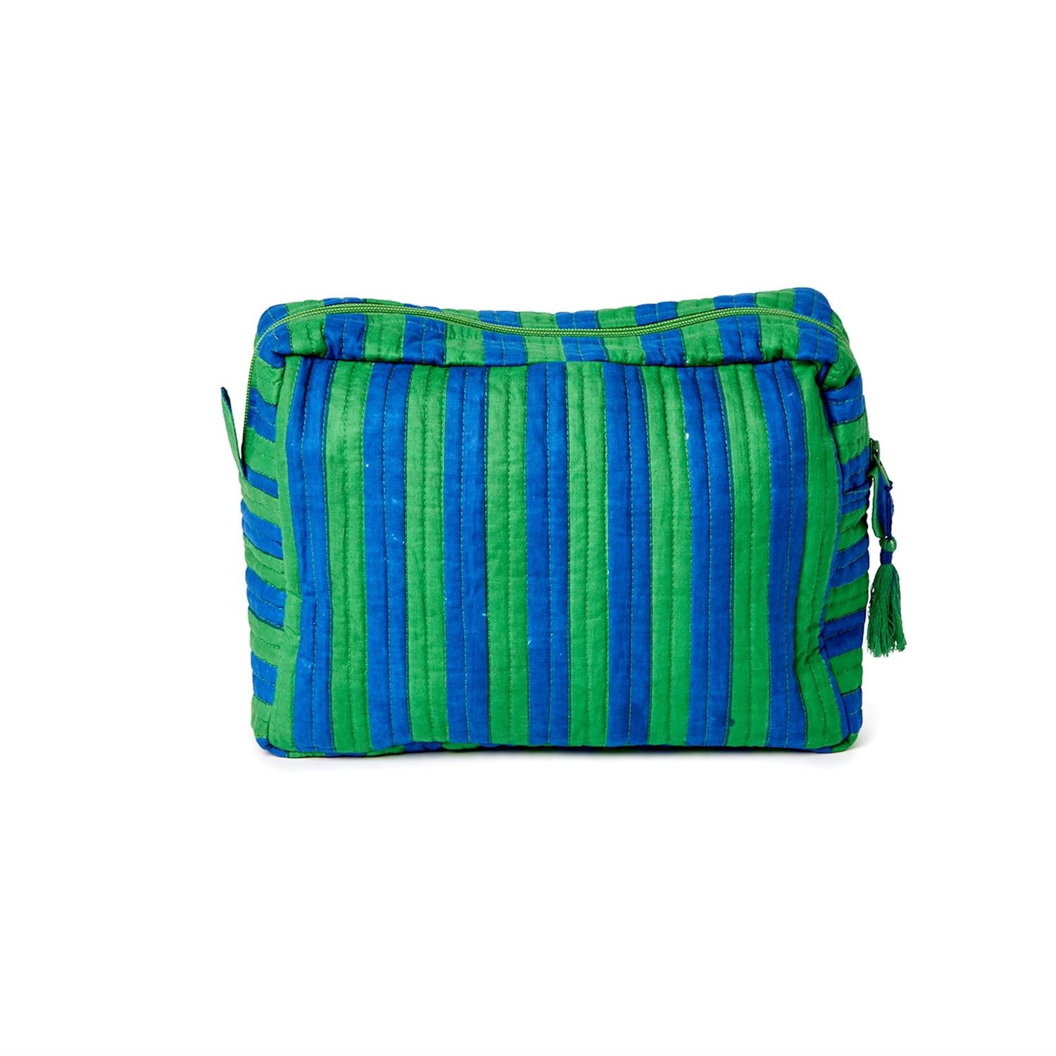 Quilted Striped  Pouches
