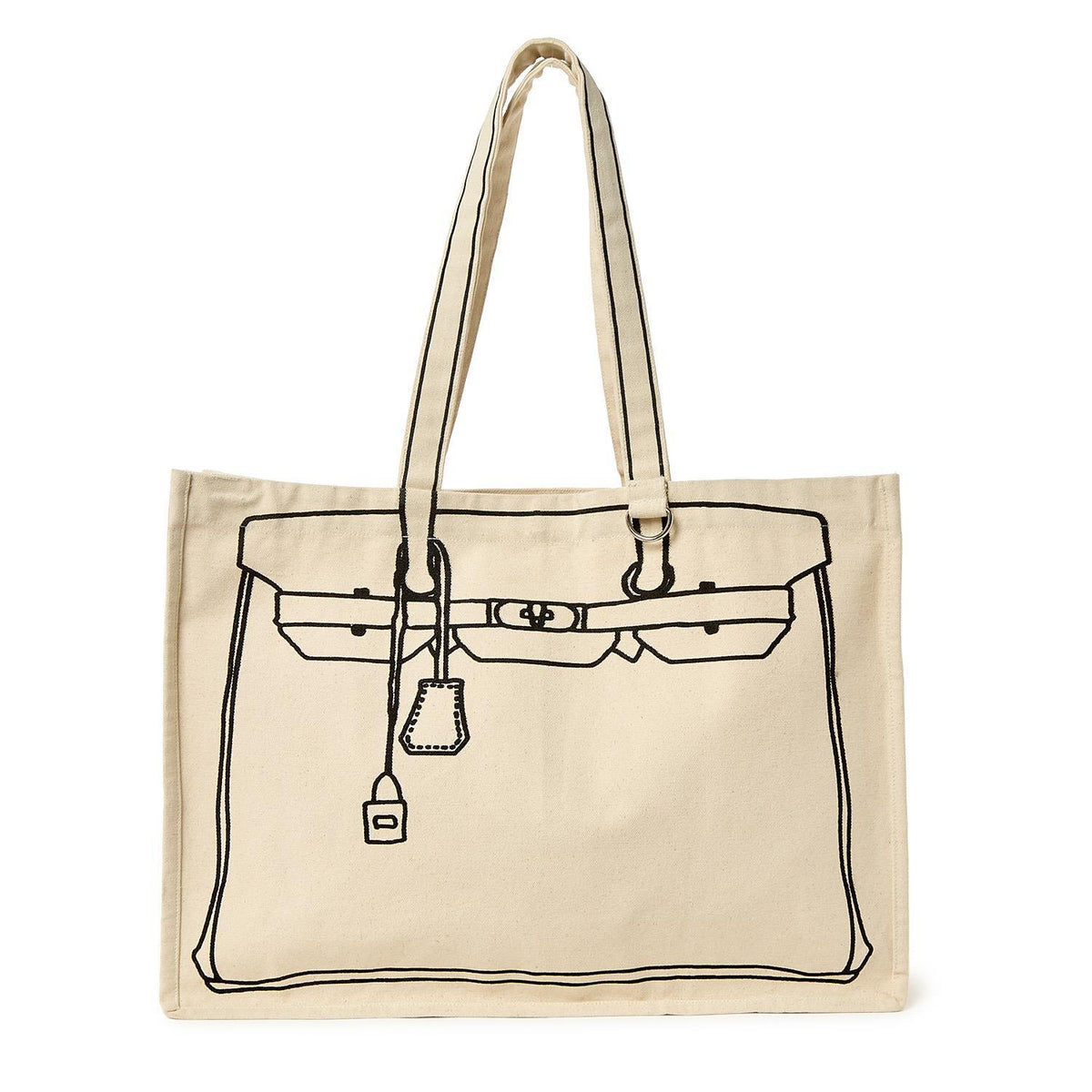 Sketch Motif Tote, view 4