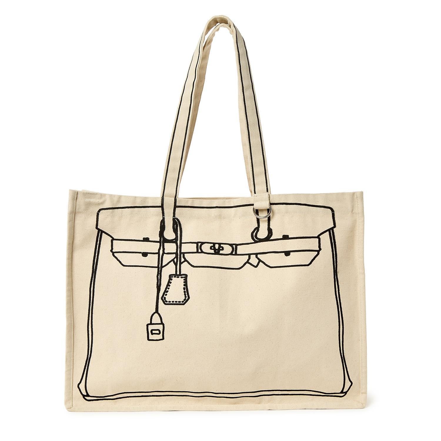 Sketch Motif Tote