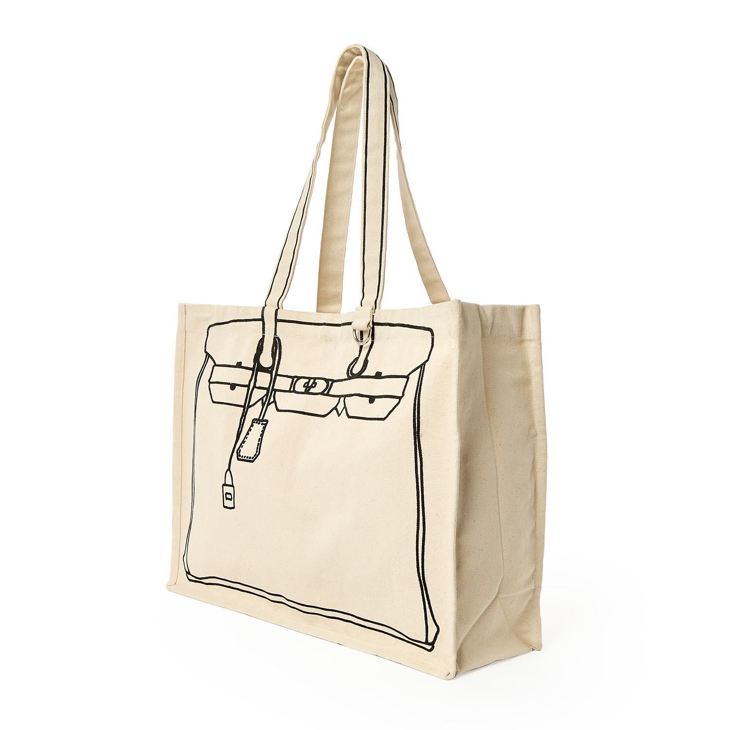 Sketch Motif Tote