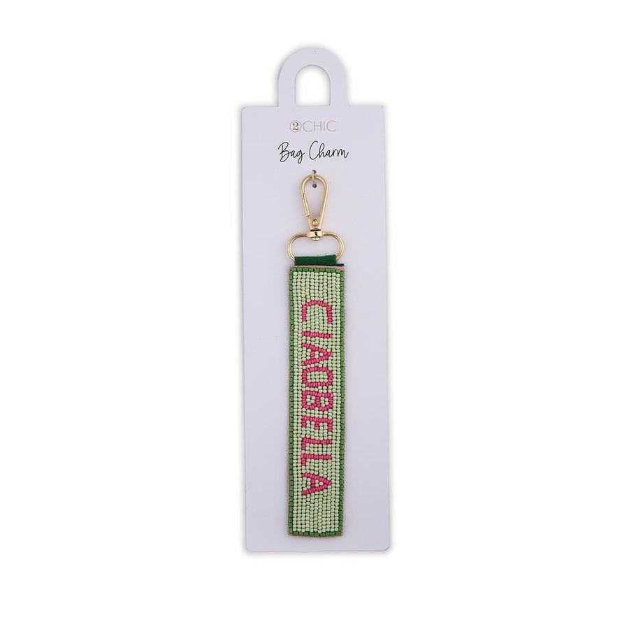 Ciao Bella Beaded Bag Charm, view 2, styled