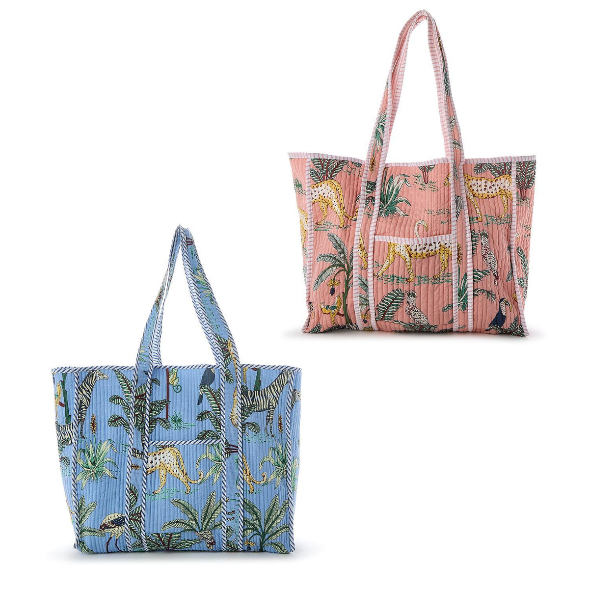 Happy Tropical Reversible Tote, view 5