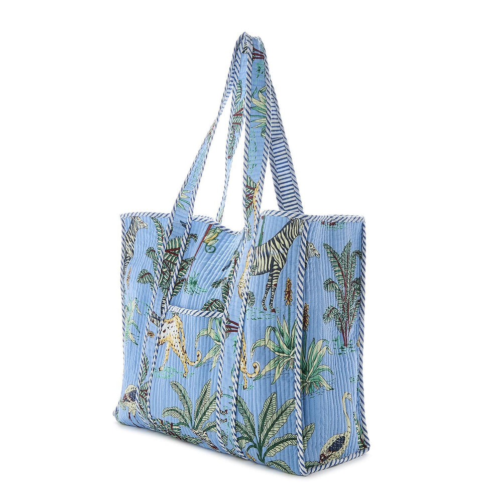 Happy Tropical Reversible Tote