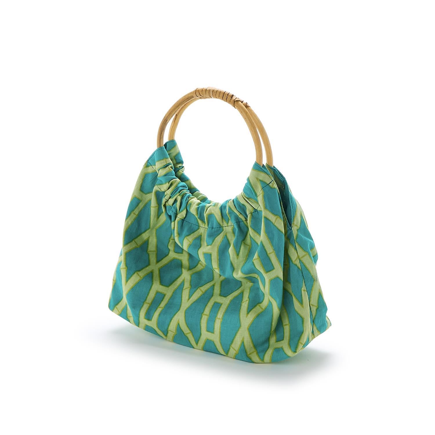 Preppy Bamboo Handbag