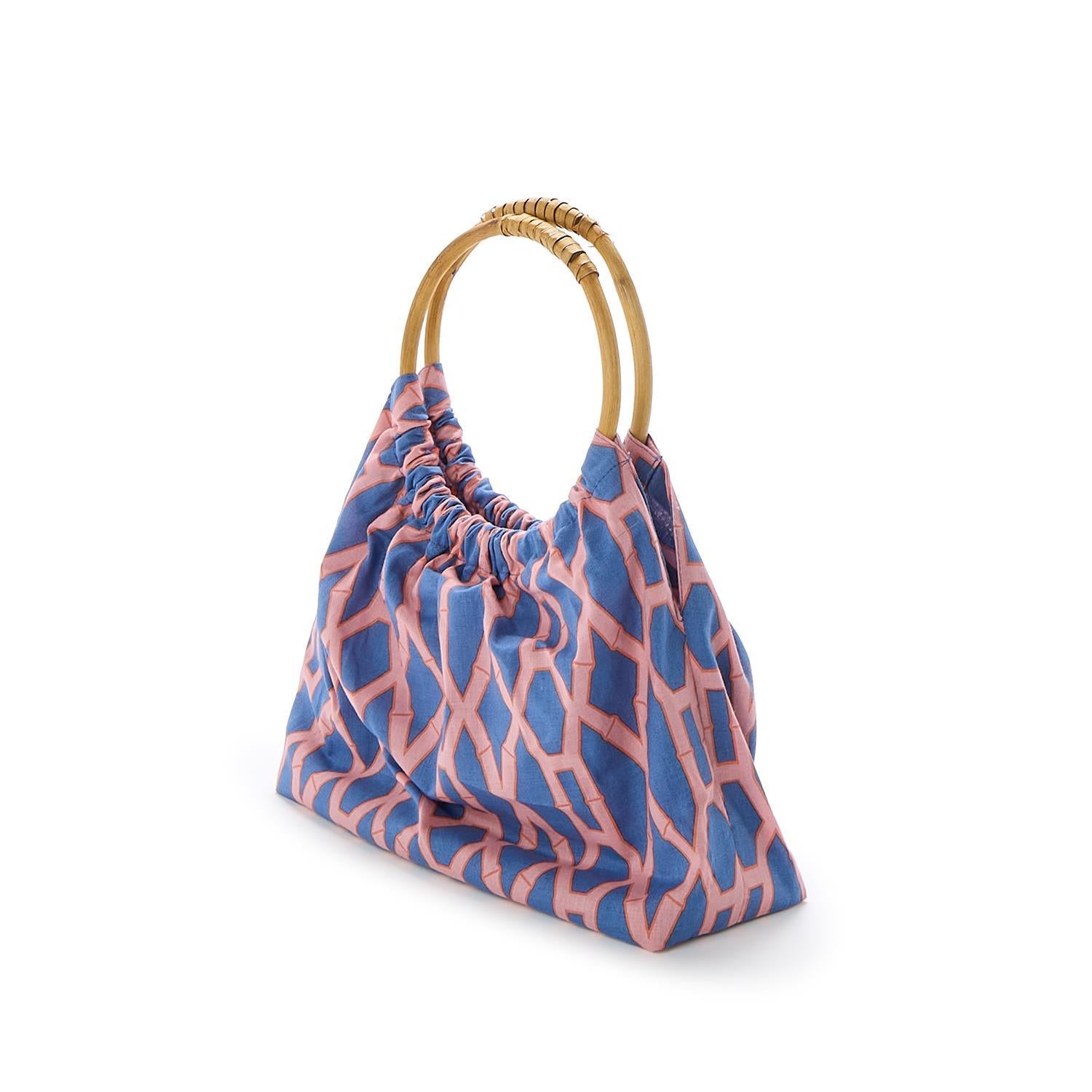 Preppy Bamboo Handbag