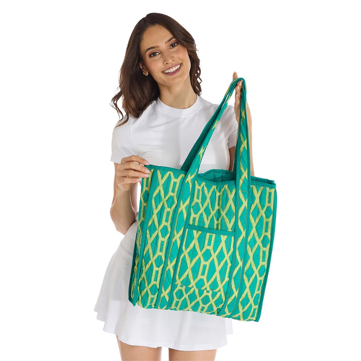Preppy Reversible Tote, view 5