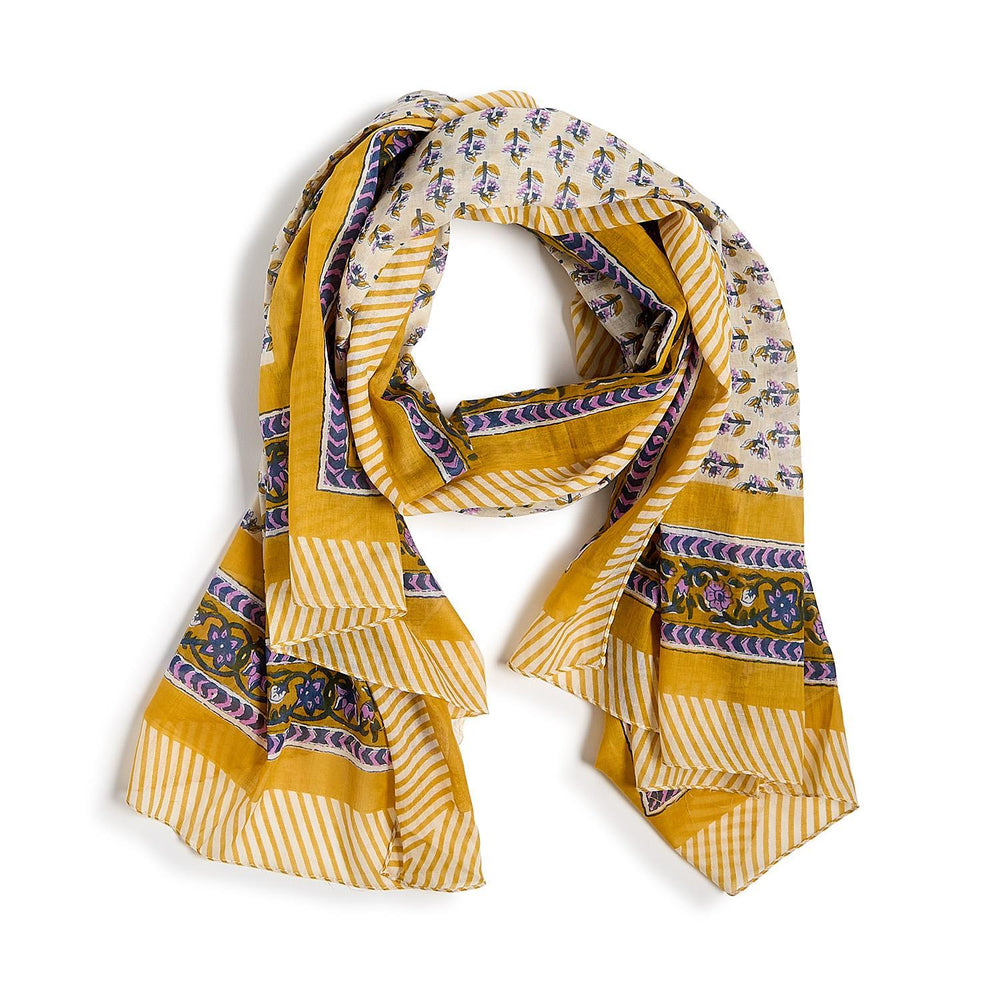 Block Printed Scarf/Sarong