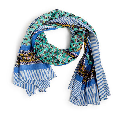 Block Printed Scarf/Sarong, view 6