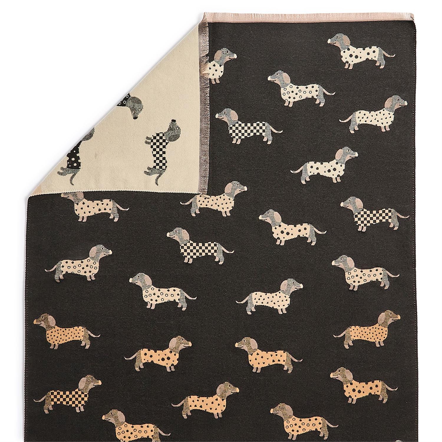 Dog Print Scarf