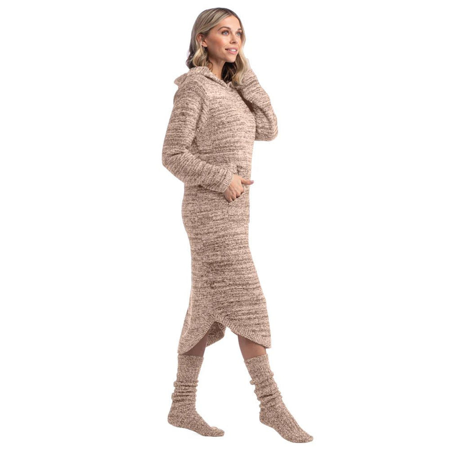 42" Marshmallow Hooded Lounger - The Riviera Towel Company, styled