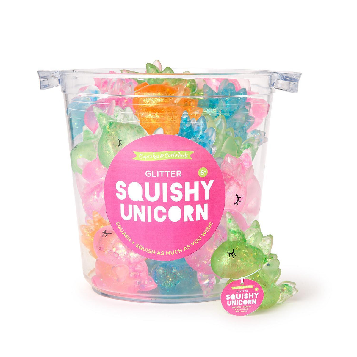 Squishy Glitter Unicorn, view 4