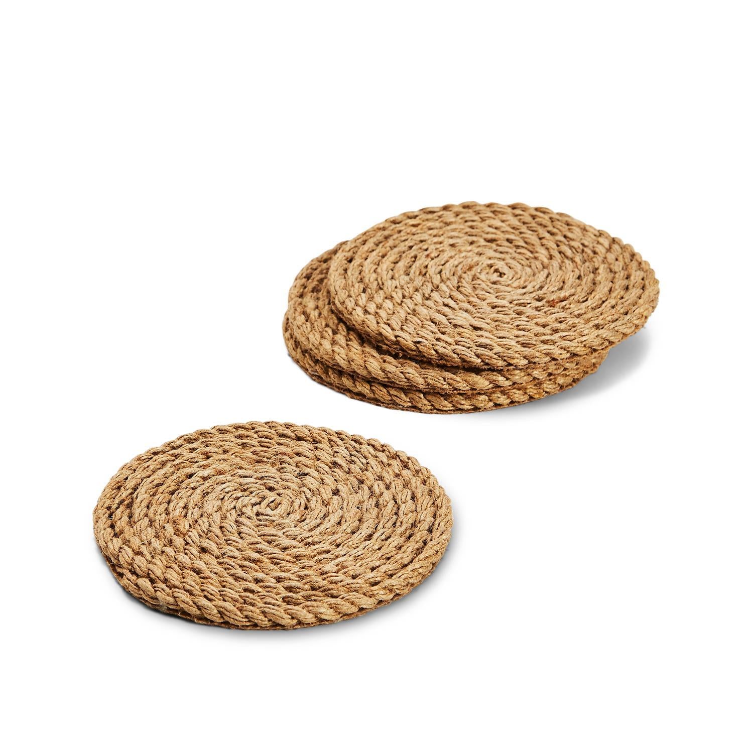 Full Circle Set/4 Rope Coasters