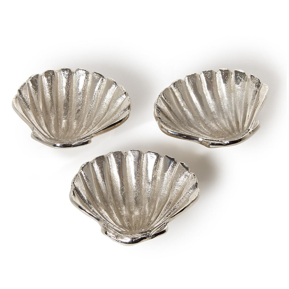 Silver Clam Shell Dish