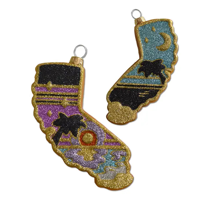 California-Inspired Ornaments