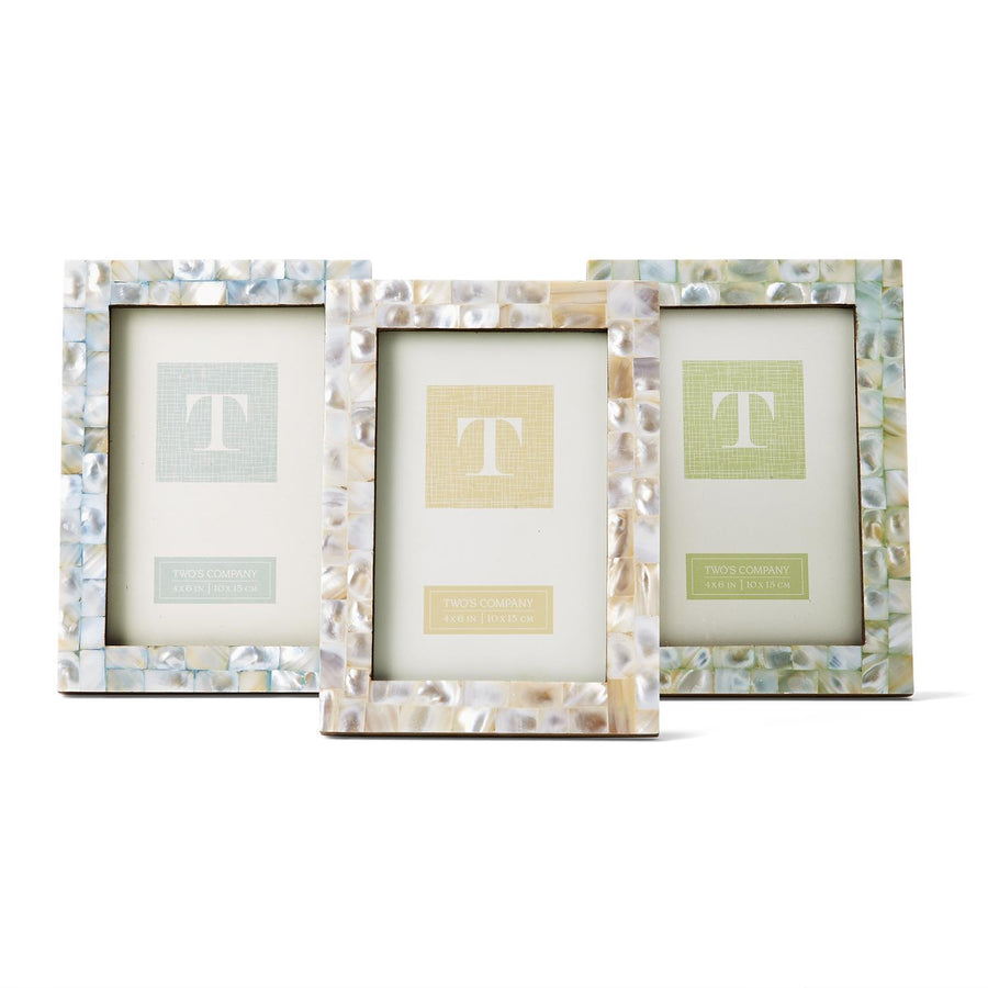 Pearly Hues 4" x 6" Frame, view 2, styled