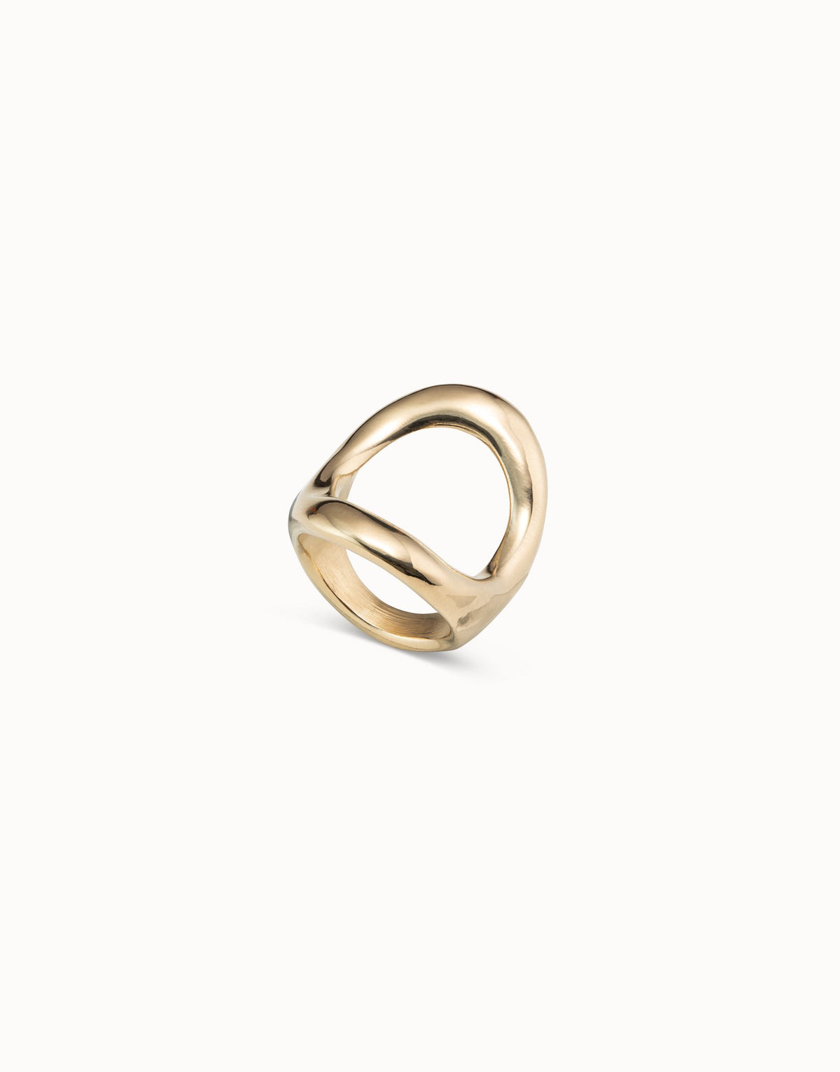 Grateful Open Circle Ring, view 4