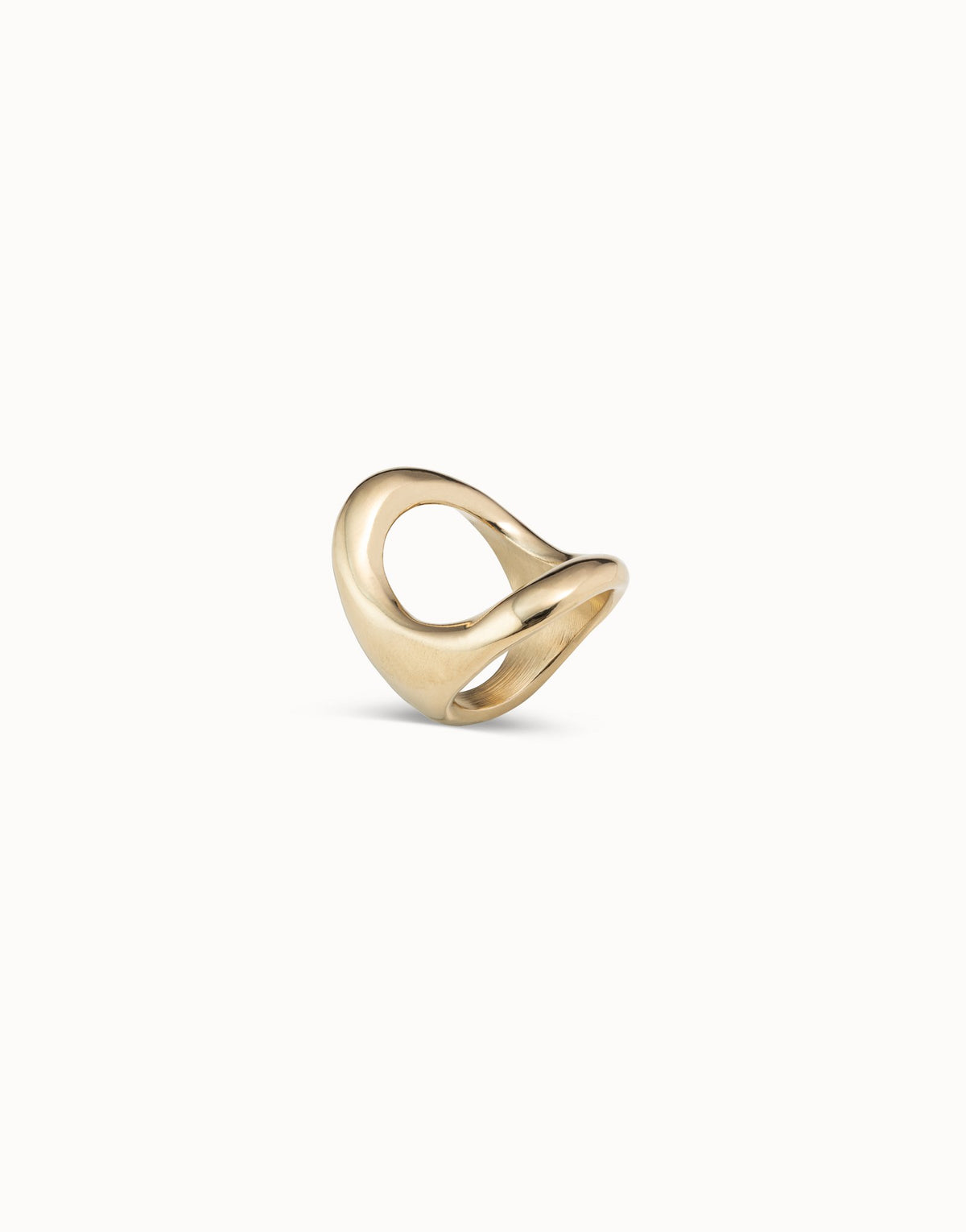 Grateful Open Circle Ring, view 5