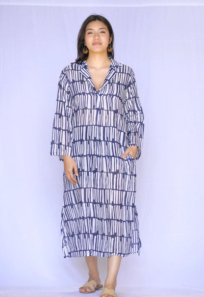 Aashi Striped Dress