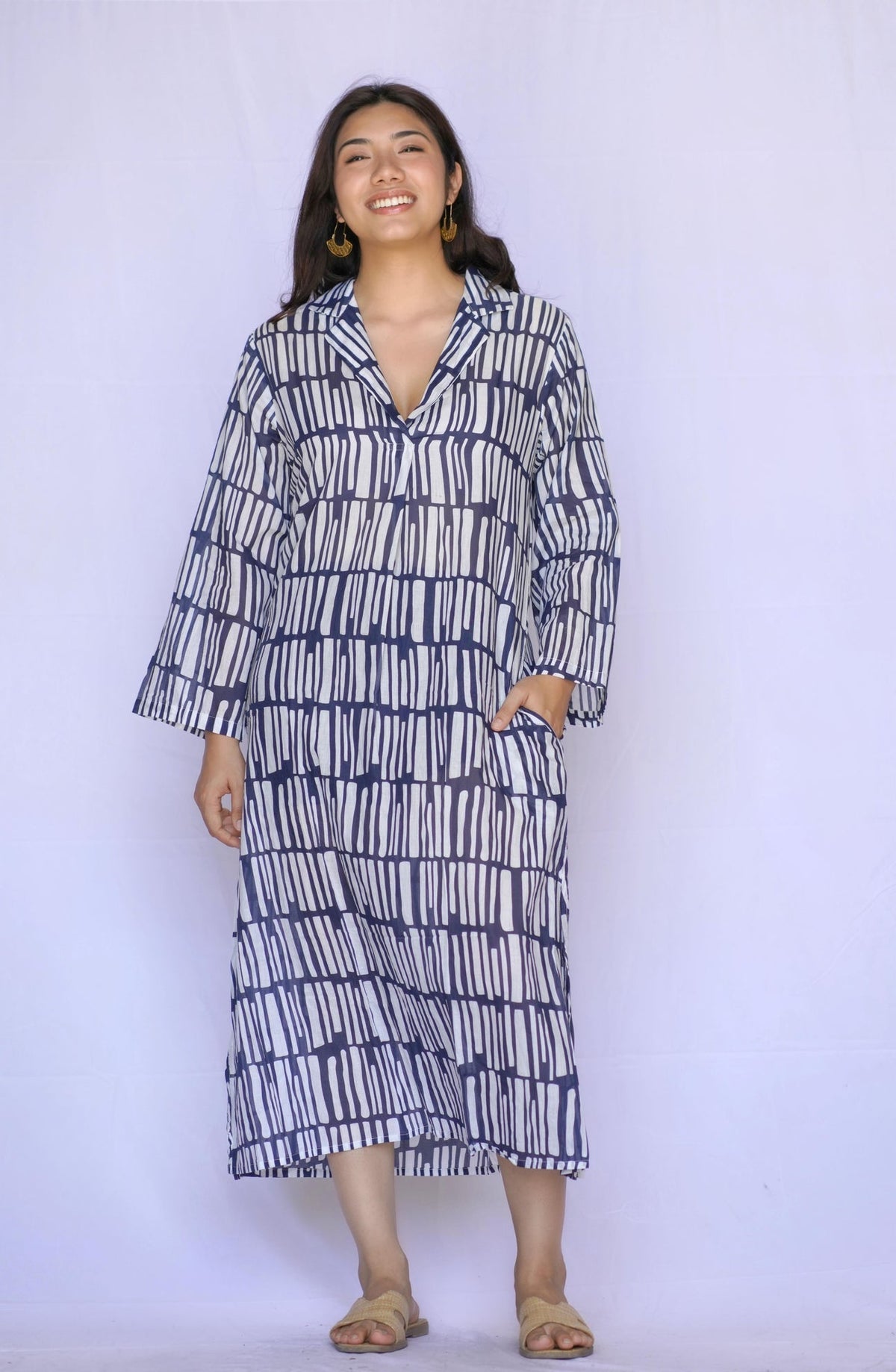 Aashi Striped Dress, view 2