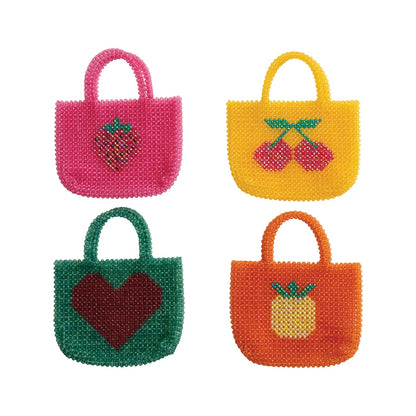 Acrylic Beaded Handbag