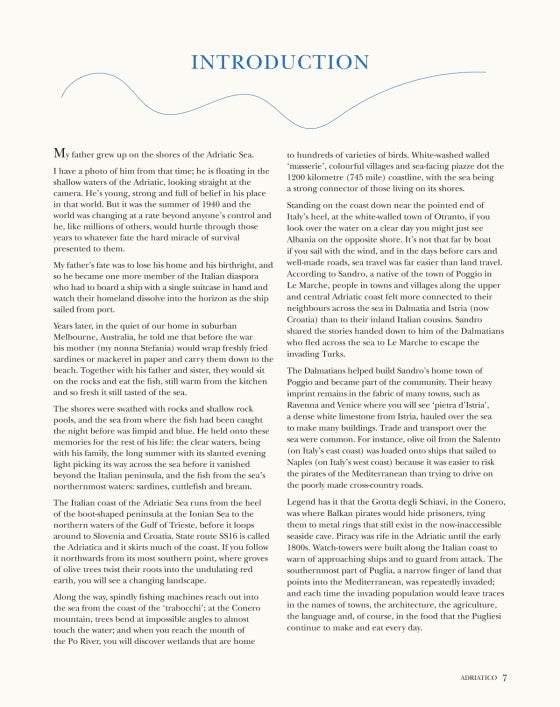 Adriatico: Recipes and Stories