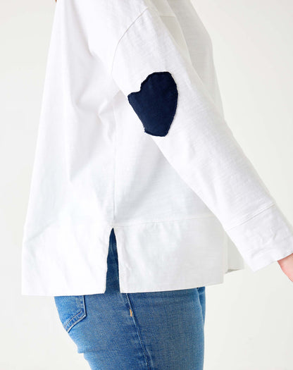 Amour Cotton Slub Tee, view 4