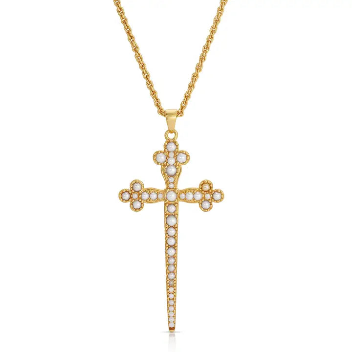 Athena Cross Necklace