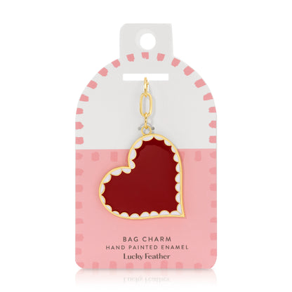 Enamel Bag Charm / Keychain, view 5