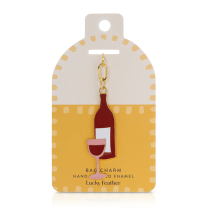 Enamel Bag Charm / Keychain, view 6