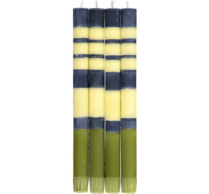 Striped Candle Set, view 3