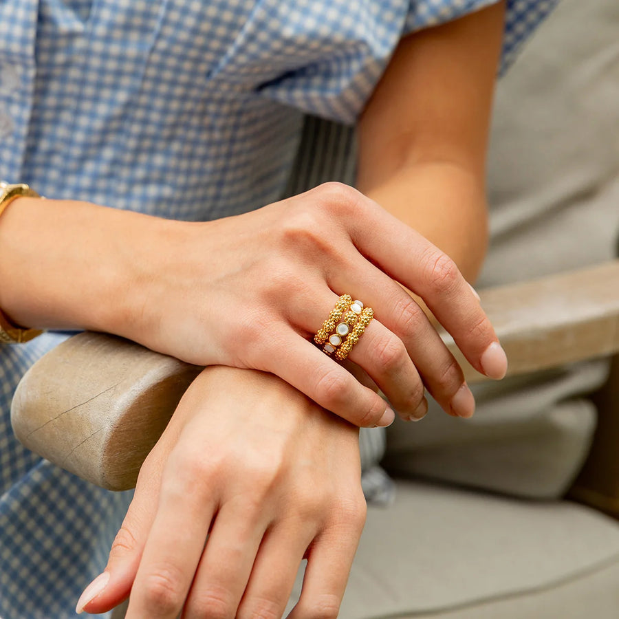Berry Icon Ring, view 2, styled