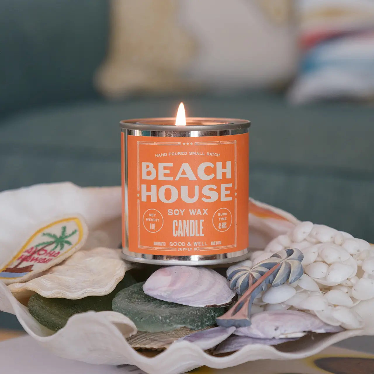 Half Pint Tin Candle