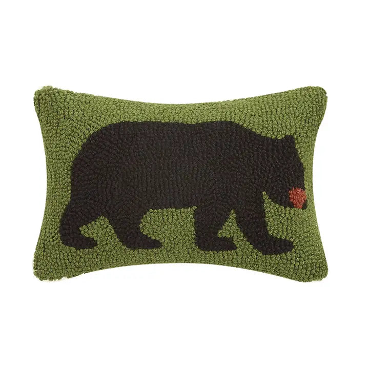 Bear -Green- Hook Pillow