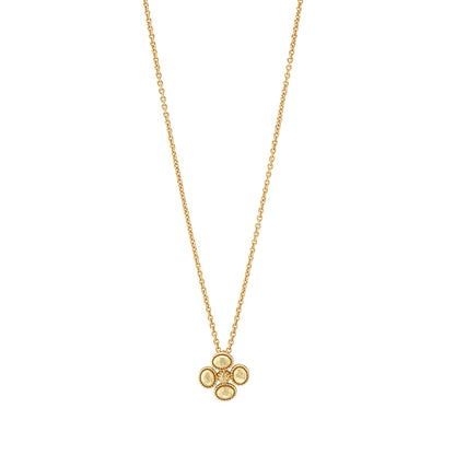 Berry Clover Station Necklace