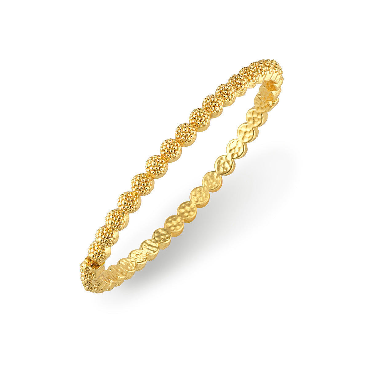Berry Eternity Petite Hinged Bangle, view 3