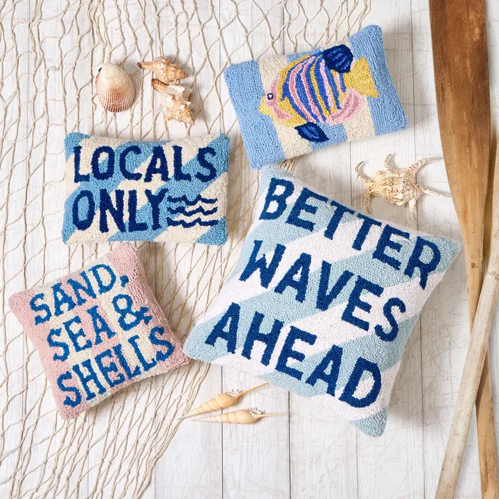 Better Waves Ahead Hook Pillow, view 3