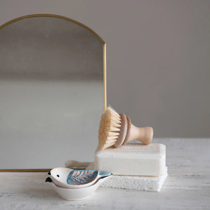 Stoneware Bird Dish, view 2