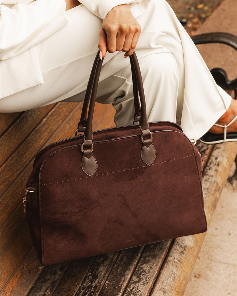 Blaire Suede Tote Bag