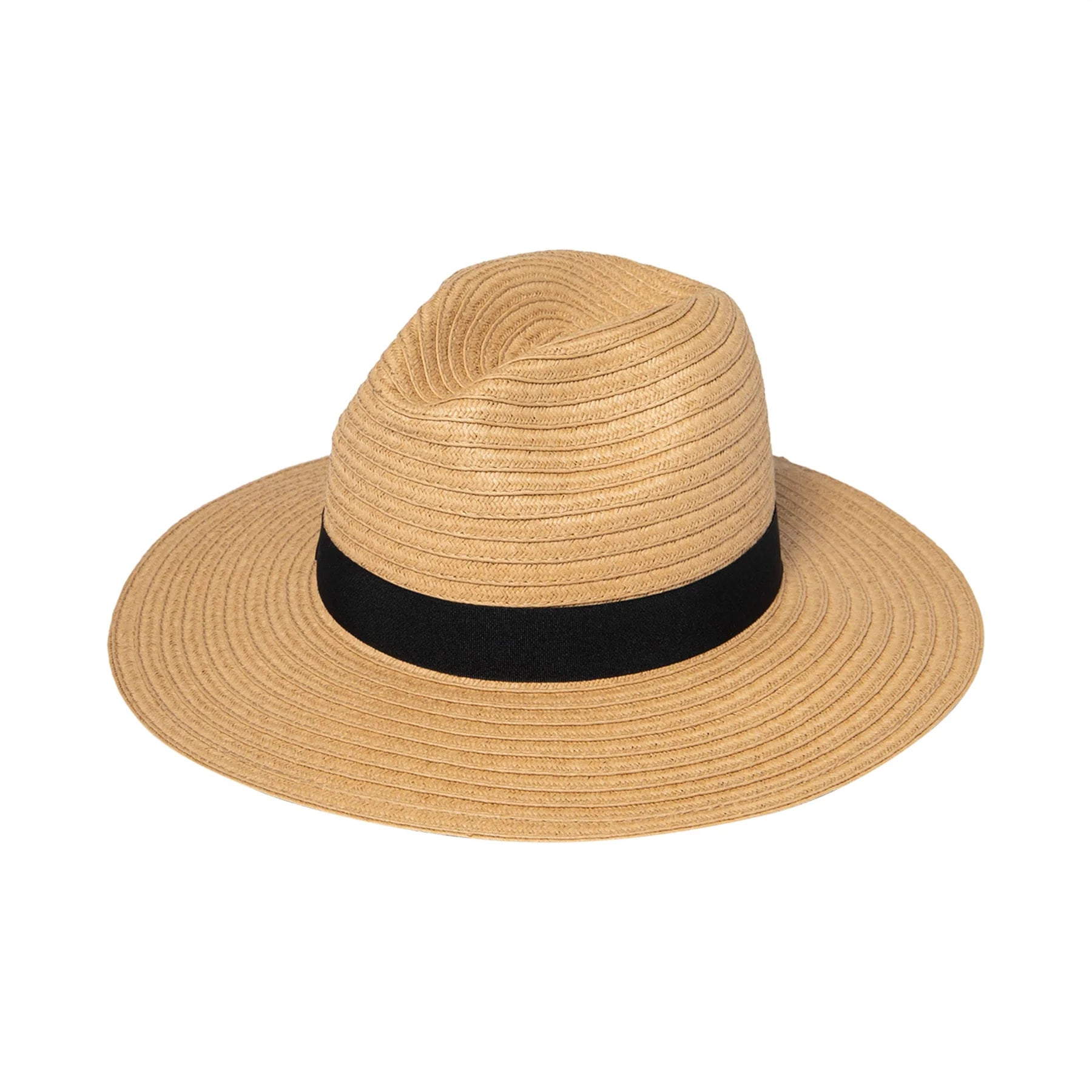 Braided Fedora With A Bow Band