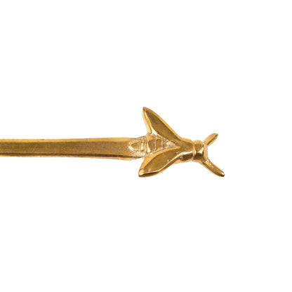 Brass Bee Spoon, view 4