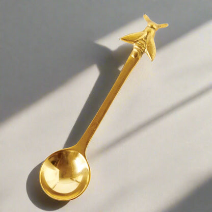 Brass Bee Spoon