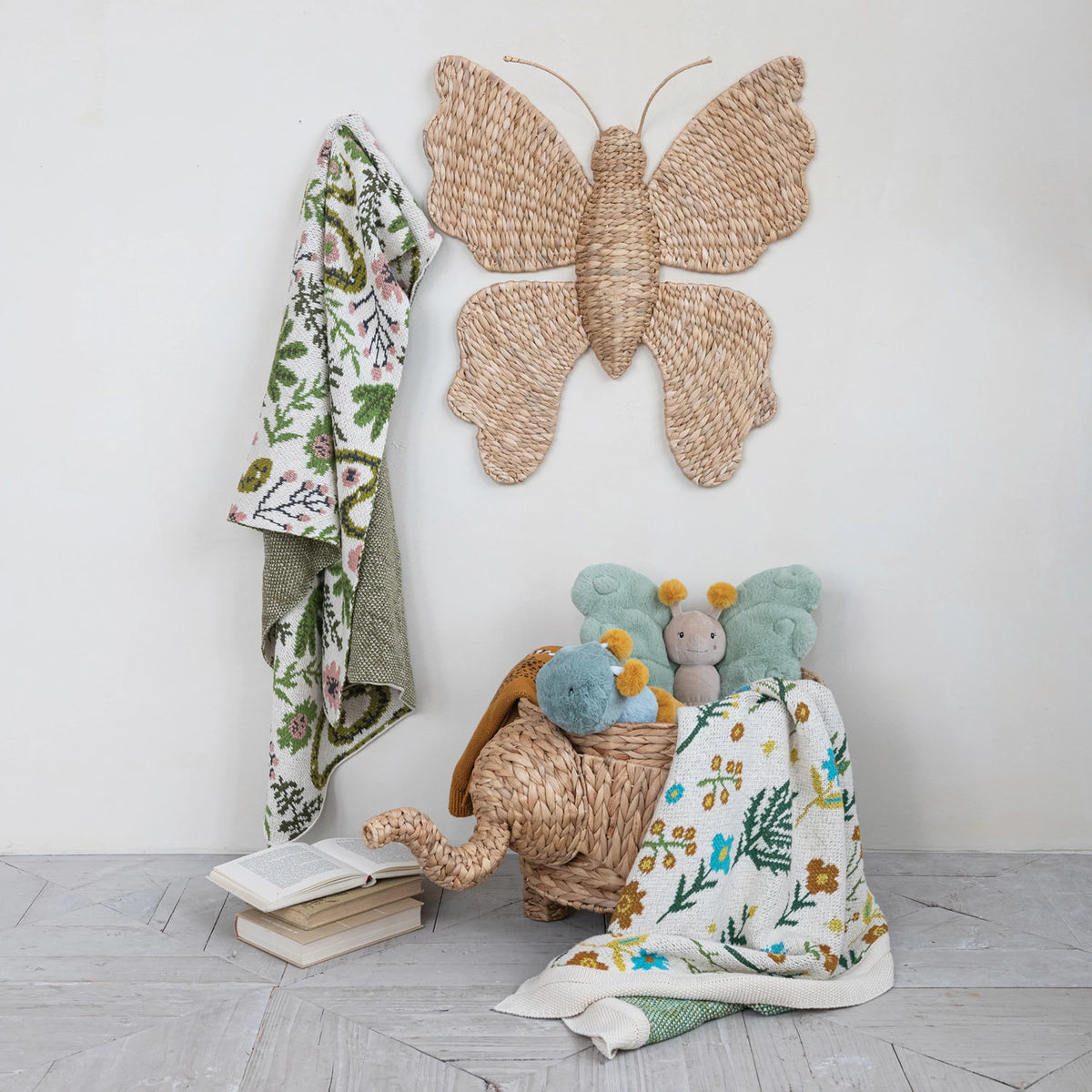 Hyacinth Butterfly Wall Décor, view 2