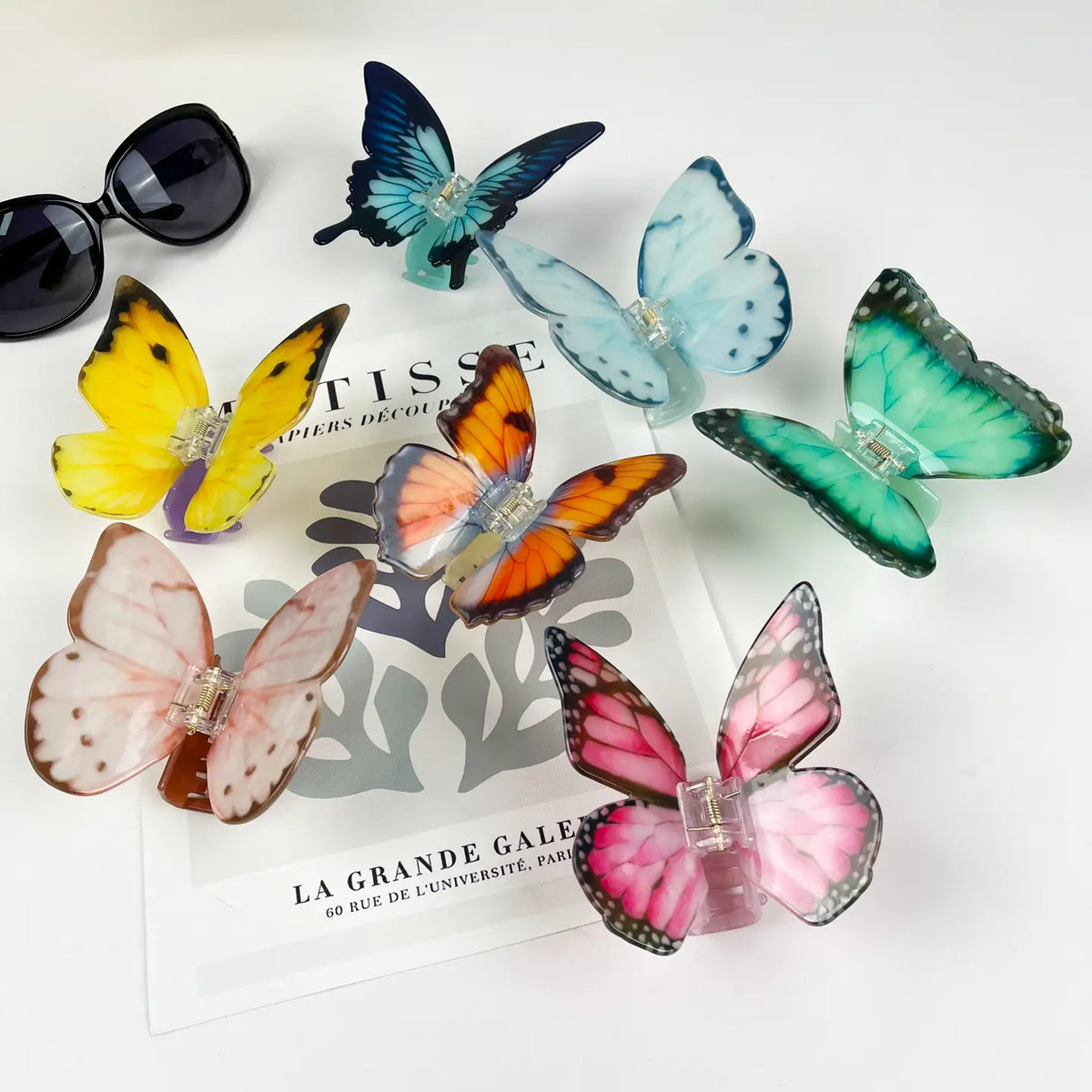 Butterfly Hair Claw