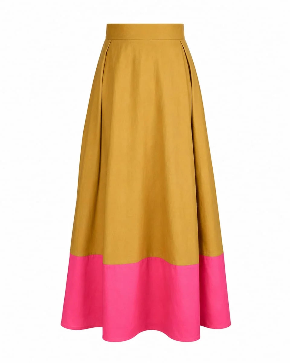 Clementine Colorblock Skirt