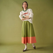 Clementine Colorblock Skirt