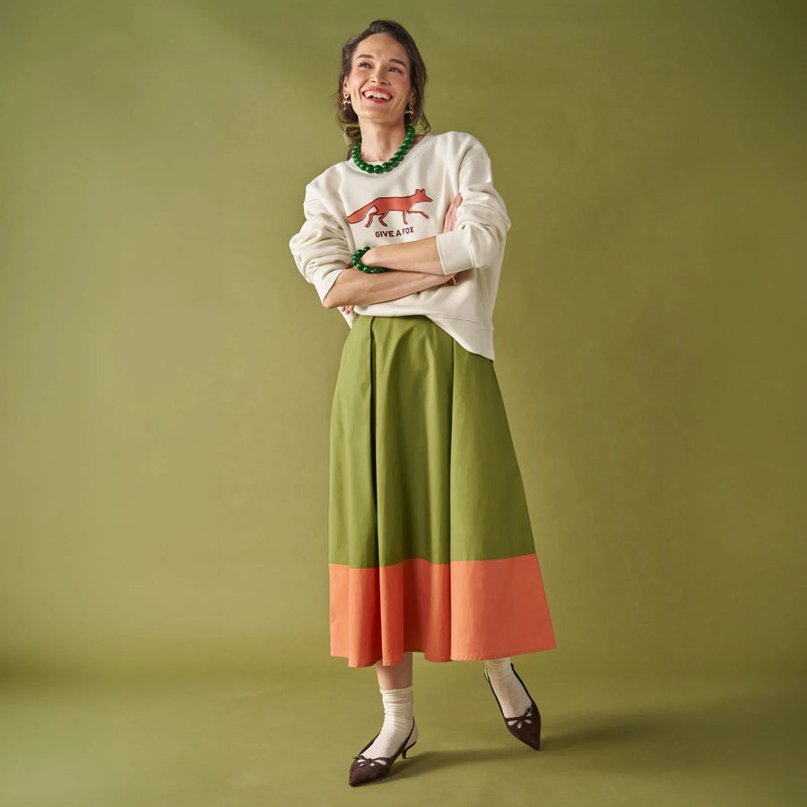 Clementine Colorblock Skirt