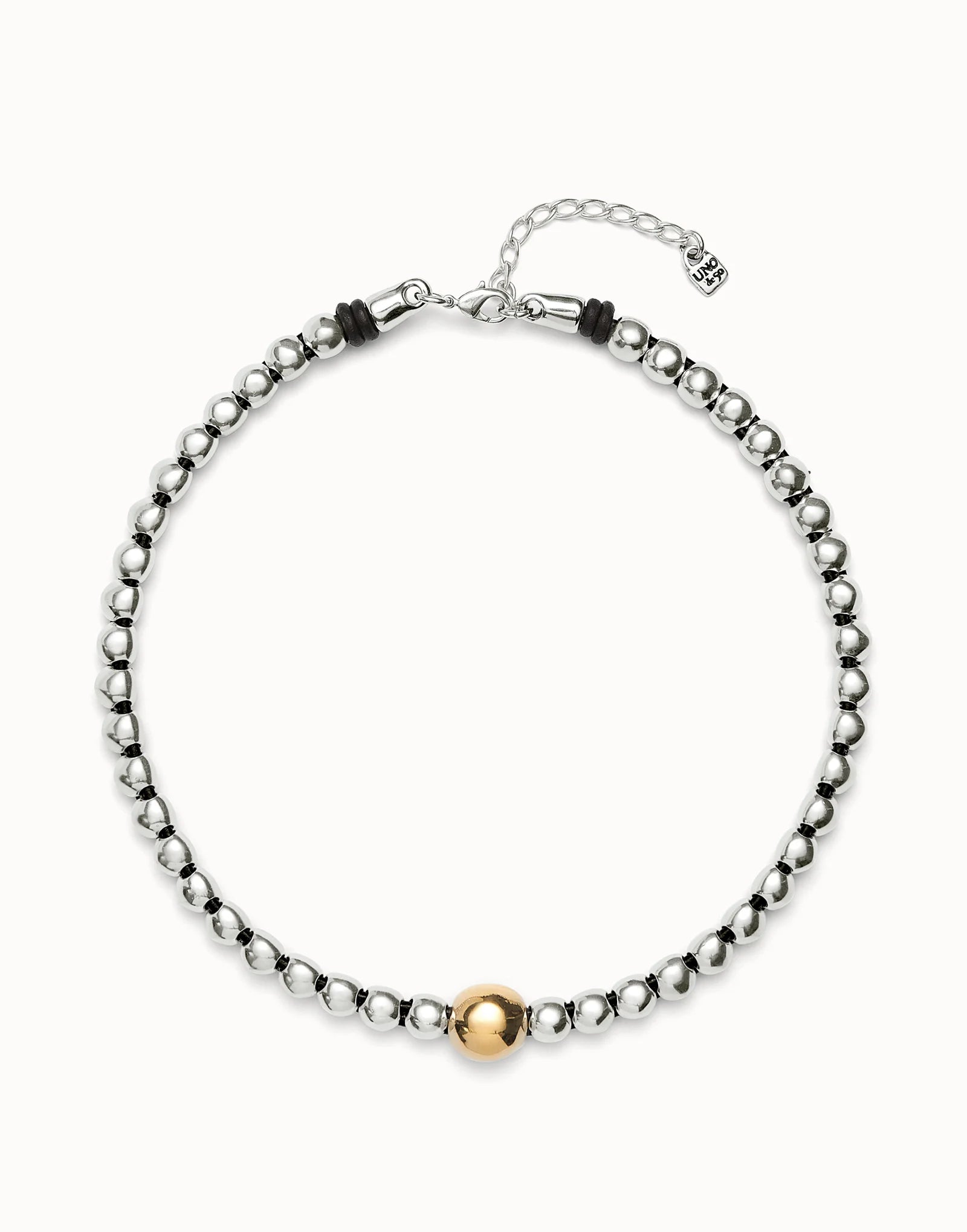 Intrepid Gold Bead Necklace